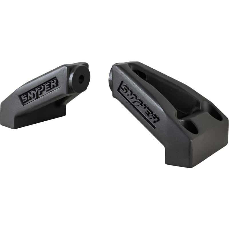 Westin — Westin/Snyper 07-17 Jeep Wrangler Snyper LED Hood Mount - Textured Black
LED Light Bar Mount - view 1