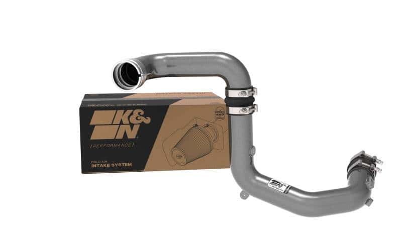 K&N Engineering — K&N 2023 Ford Bronco Raptor 3.0L V6 Aluminum Charge Pipe Kit - Gunmetal Gray - view 6