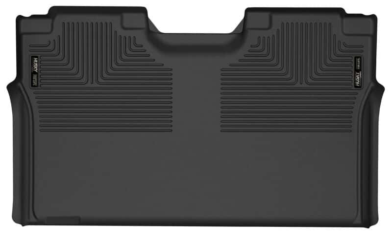 Husky Liners — Husky Liners 15-17 Ford F-150 SuperCrew X-Act Contour Black 2nd Seat Floor Liners (Full Coverage) - view 2