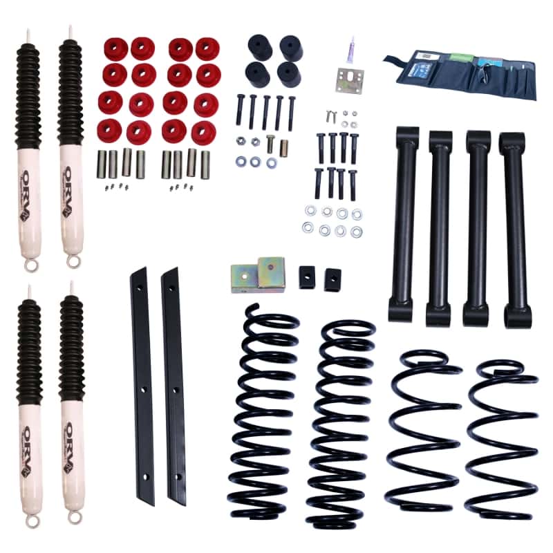 Rugged Ridge — Rugged Ridge 2in Lift Kit with Shocks 03-06 Jeep Wrangler TJ
OFFROAD_PERFORMANCEU
Lift Kit-Suspension - view 1