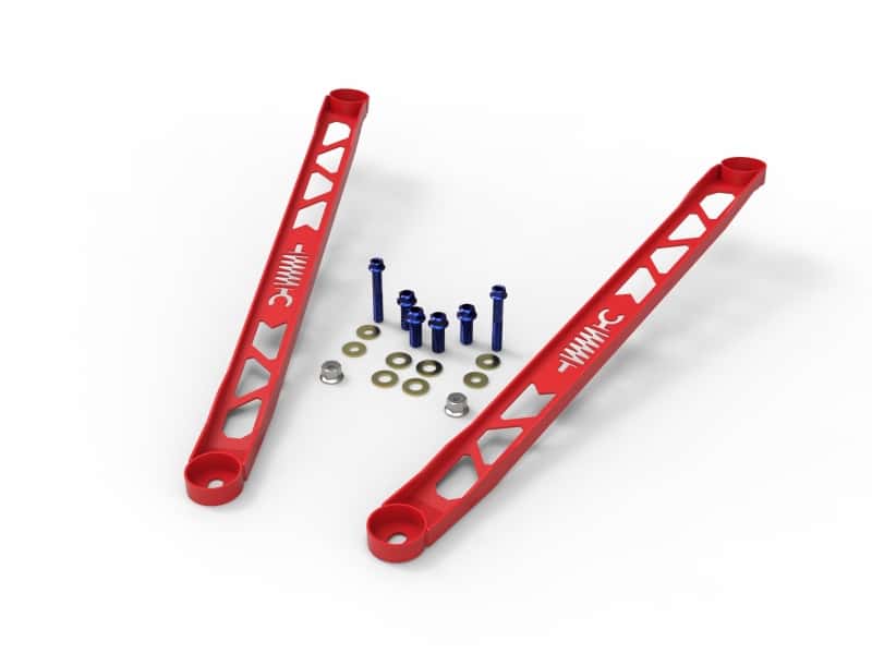 aFe — aFe CONTROL 304 Stainless Steel Front Suspension Strut Brace Red - Toyota GR Supra (A90) 20-21
Front Strut Brace - view 1