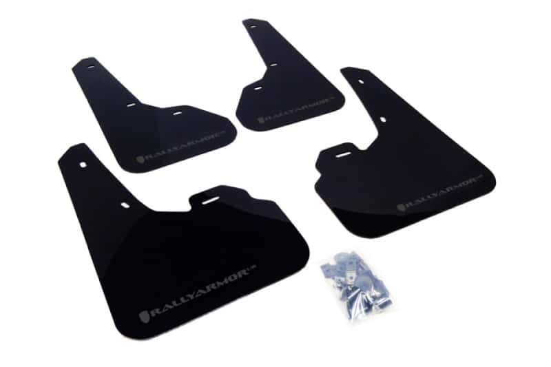 Rally Armor — Rally Armor 10-13 Mazda3/Speed3 (Hatch/Sedan) Black UR Mud Flap w/Grey Logo
Mud Flap - view 1