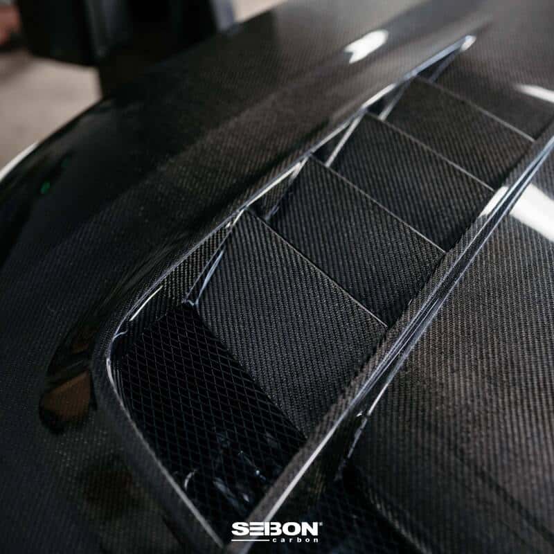 Seibon — Seibon 2023 Honda Civic Type R TV-Styler Double Side Carbon Fiber Hood - view 11