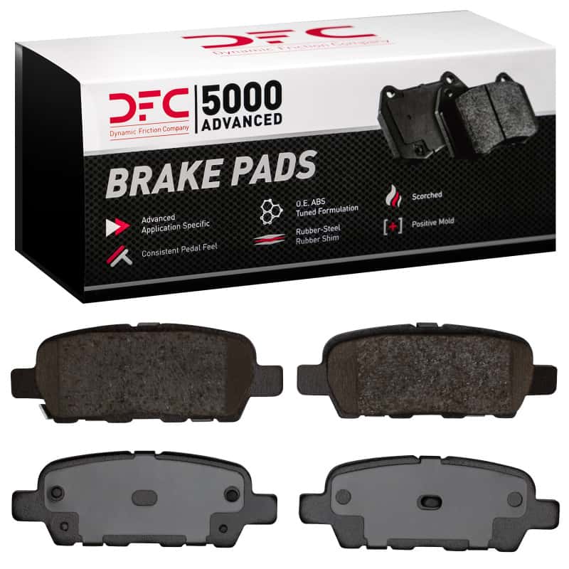 DFC — DFC 02-25 Infiniti Q70L Rear 5000 Advanced Ceramic Brake Pads
DFC Brake Pad Set - view 1
