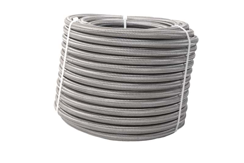 Aeromotive — Aeromotive PTFE SS Braided Fuel Hose - AN-08 x 4ft
Hose - view 1