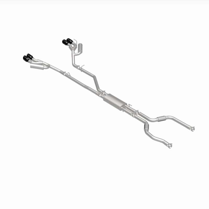 Magnaflow — MagnaFlow 20-21 Ford Explorer 3.0L V6 Dual Exit Quad Black Chrome Tip Street Series Cat-Back Exhaust - view 15