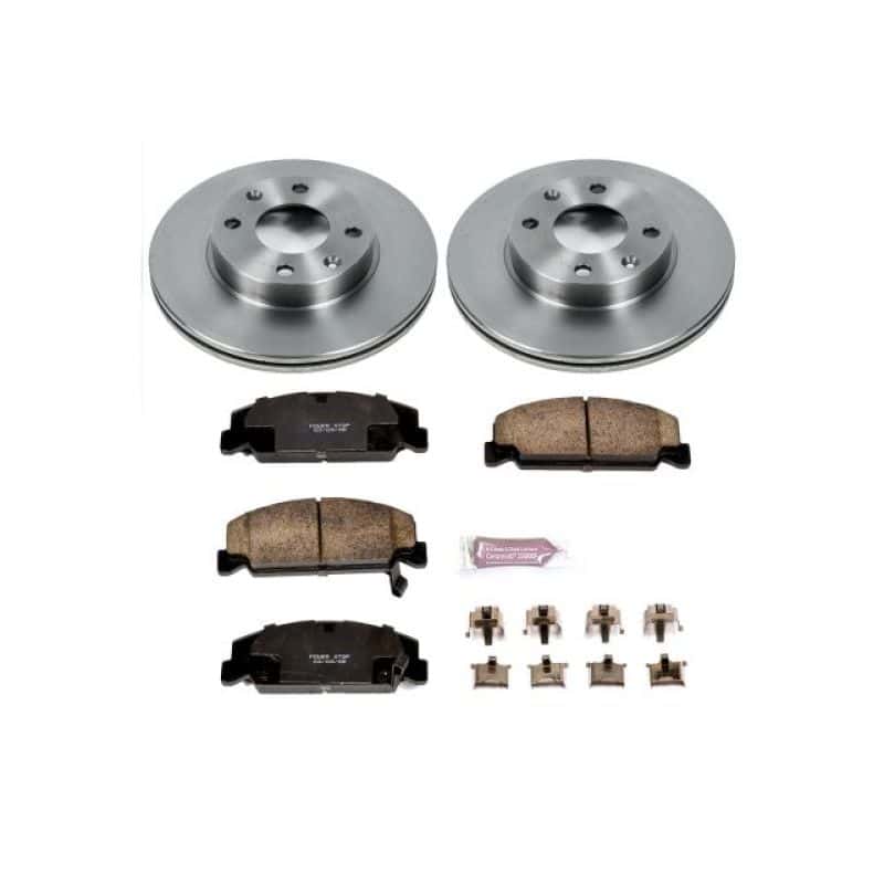 PowerStop — Power Stop 88-89 Honda CRX Front Autospecialty Brake Kit - view 1
