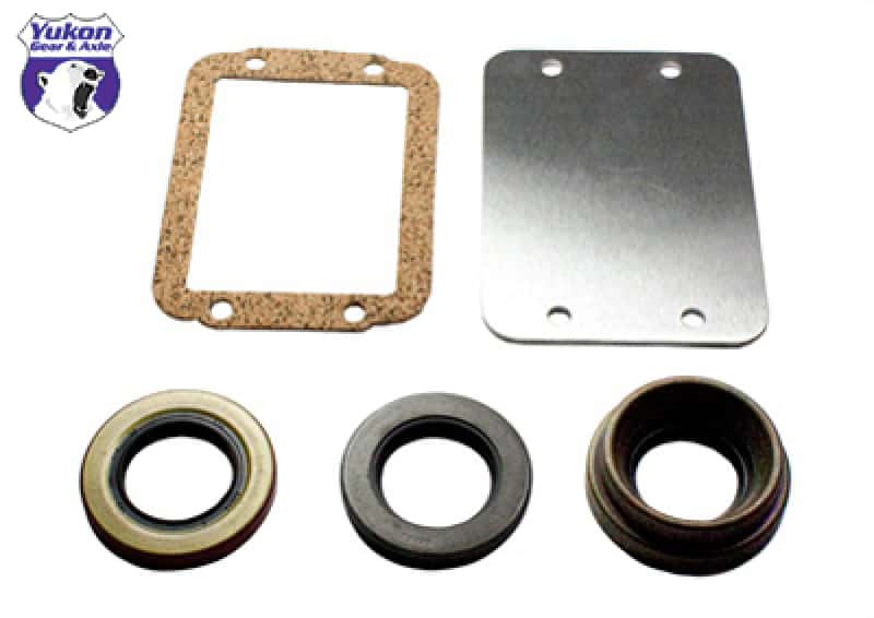 Yukon Gear & Axle — Yukon Gear Dana 30 30Spline Disconnect Block-Off Kit. (Incl. Seals and Plate)
Block-off plate kit  - view 1