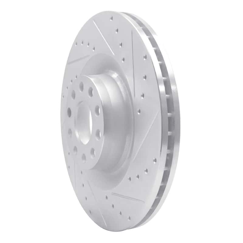 R1 Concepts — R1 01-03 Audi S8 Front Right Drilled & Slotted Silver Brake Rotor
R1 Brake Rotor Drill - view 2