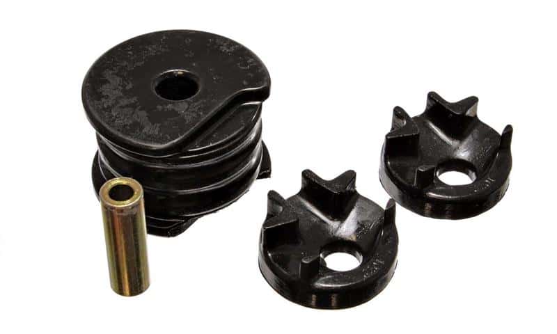 Energy Suspension — Energy Suspension 91-94 Nissan Sentra/NX1600/2000 Black Motor Mount Inserts (2 Torque Mount Position
Mtr/TransMntSet - view 4