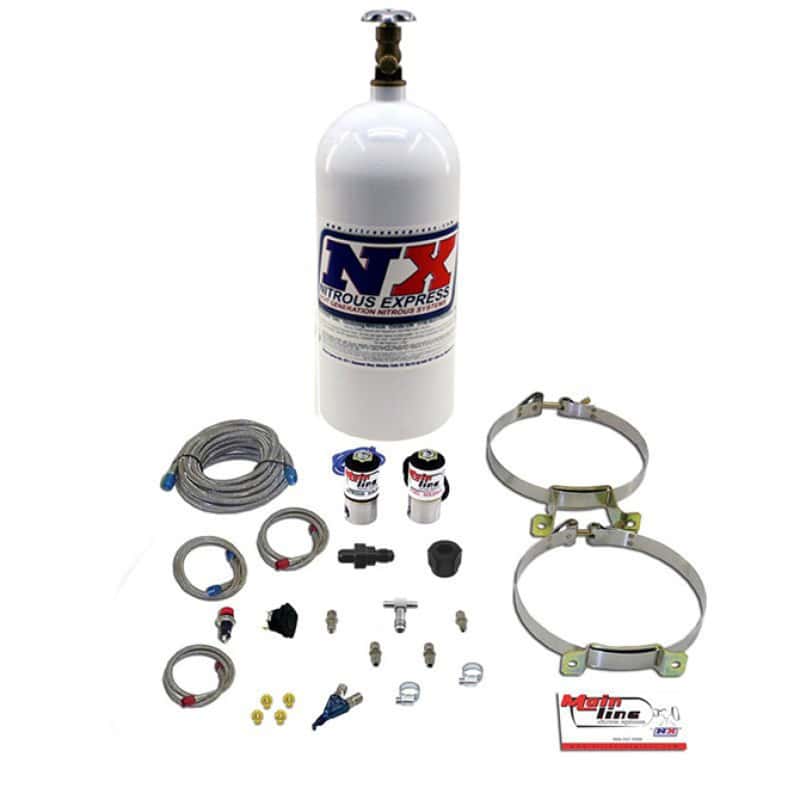 Nitrous Express — Nitrous Express Mainline EFI Single Nozzle Nitrous Kit w/10lb Bottle
Injection System Kit
N2OSys - view 3