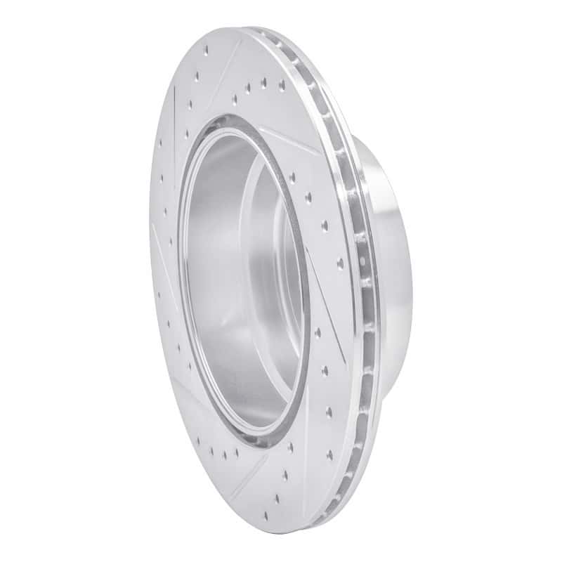 R1 Concepts — R1 07-19 BMW X6 Rear Right Drilled & Slotted Silver Brake Rotor
R1 Brake Rotor Drill - view 4