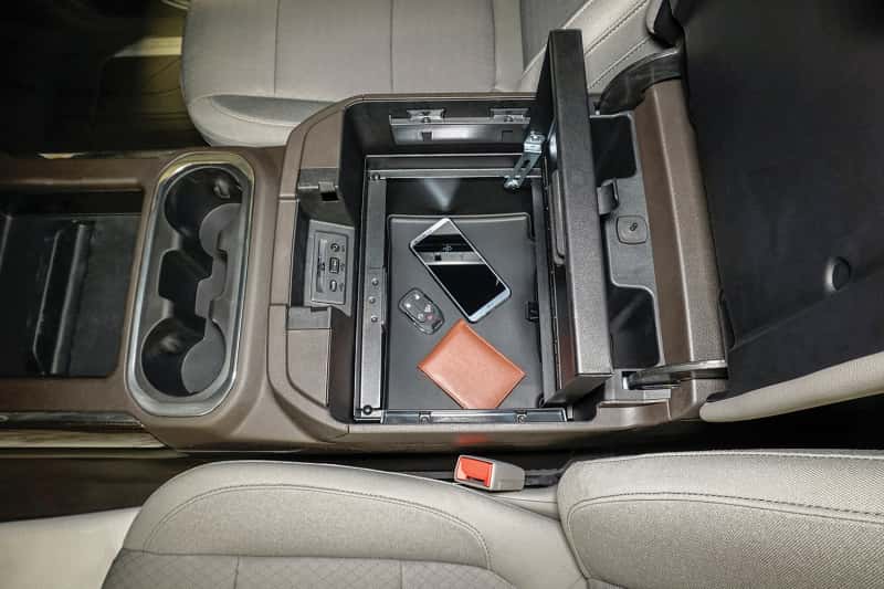 Tuffy Products — Tuffy Console Safe W/ Keyed Lock For Chevrolet Silverado And Gmc Sierra W/ Flow Thru Console
Console Safe - view 12