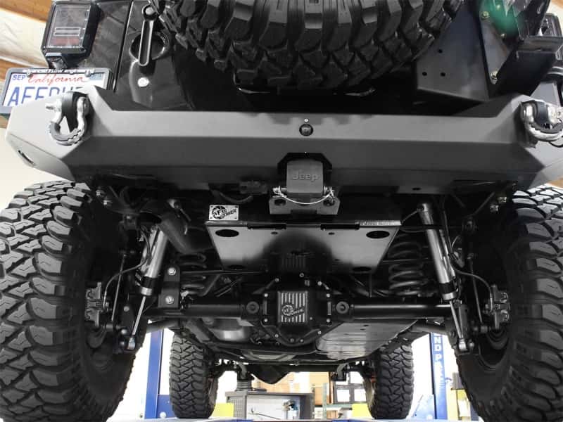 aFe — aFe Power Cover Glide Guard On Board Compressor Mount 07-14 Jeep Wrangler JK V6 3.6L-3.8L
Air Compressor Mount - view 5