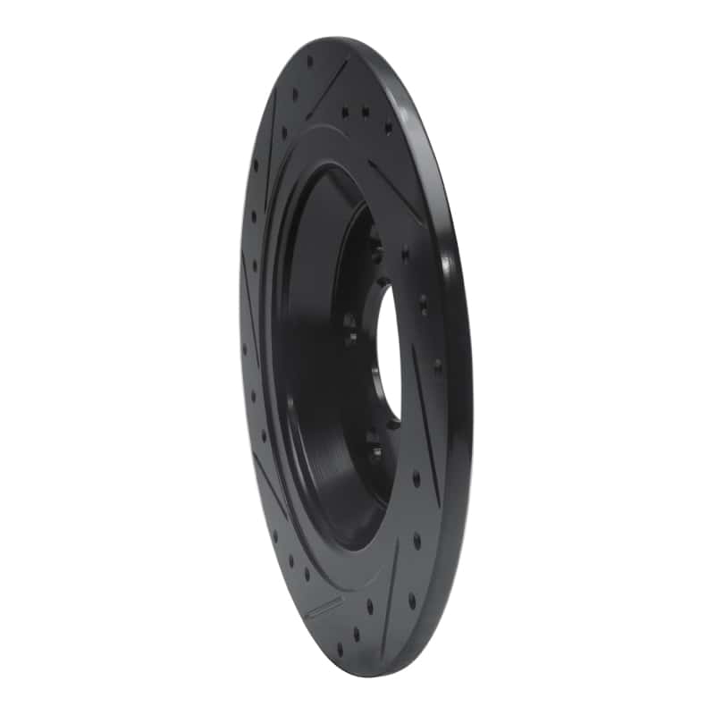 R1 Concepts — R1 15-23 Ford Mustang Rear Right Drilled & Slotted Black Brake Rotor
R1 Brake Rotor Drill - view 4