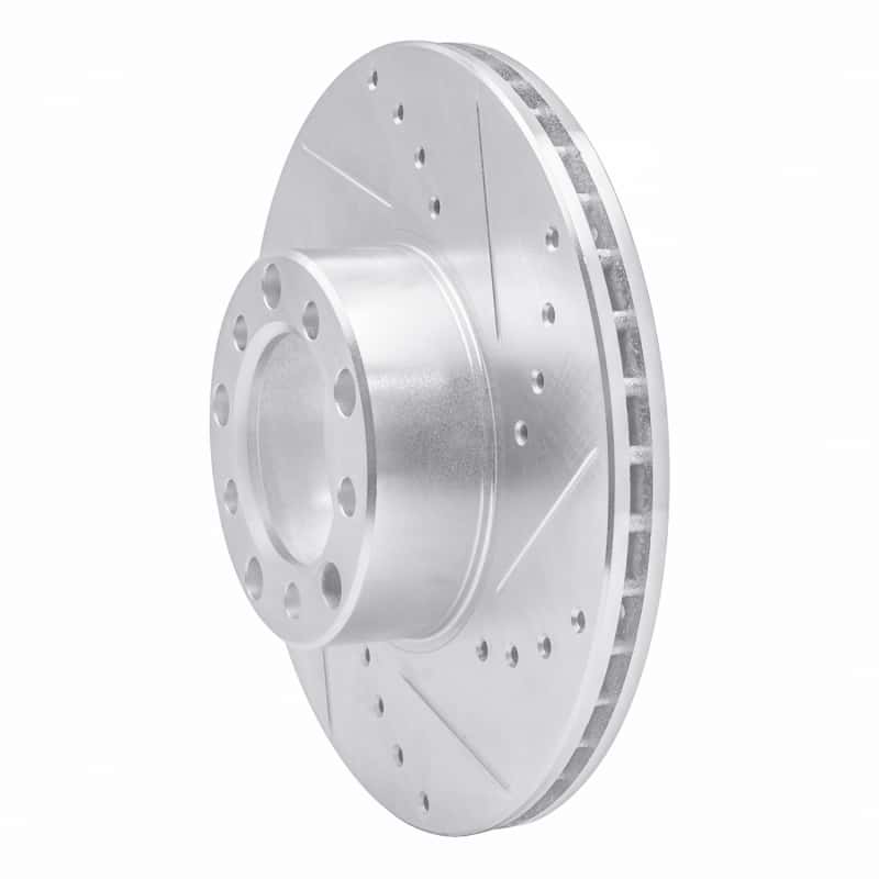 R1 Concepts — R1 72-80 Mercedes-Benz 450SL Front Right Drilled & Slotted Silver Brake Rotor
R1 Brake Rotor Drill - view 2