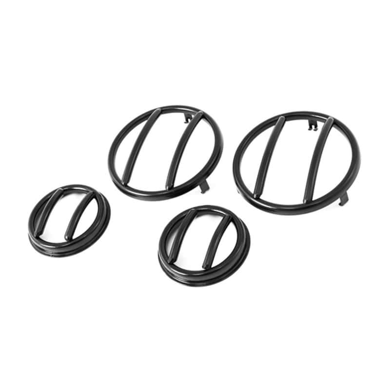 Rugged Ridge — Rugged Ridge 07-18 Jeep Wrangler JK Turn Signal & Side Euro Style Marker Guard
Turn Signal Guard
Euro Guard Kit - view 2