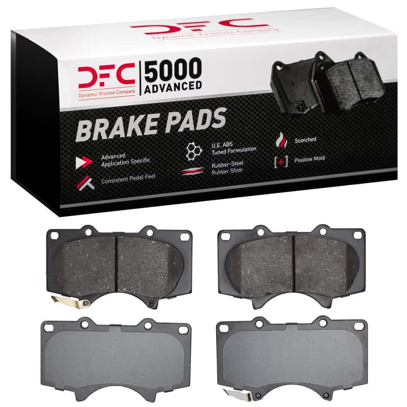 DFC — DFC 00-25 JAC Frison Front 5000 Advanced Ceramic Brake Pads
DFC Brake Pad Set - view 1