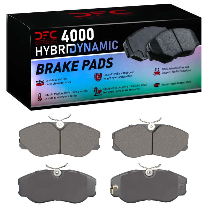 DFC — DFC 87-89 Nissan 300Zx Turbo Front 4000 HybriDynamic Brake Pads
DFC Brake Pad Set - view 1