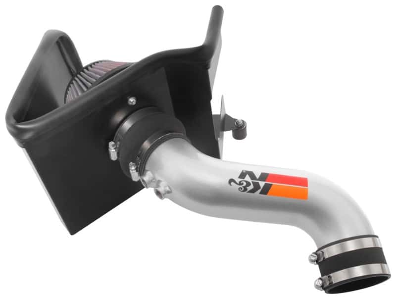 K&N Engineering — K&N 15-18 Hyundai Sonata L4-2.4L F/I Silver Typhoon Short Ram Intake
Performance Air Inta
Air Intake System - view 2