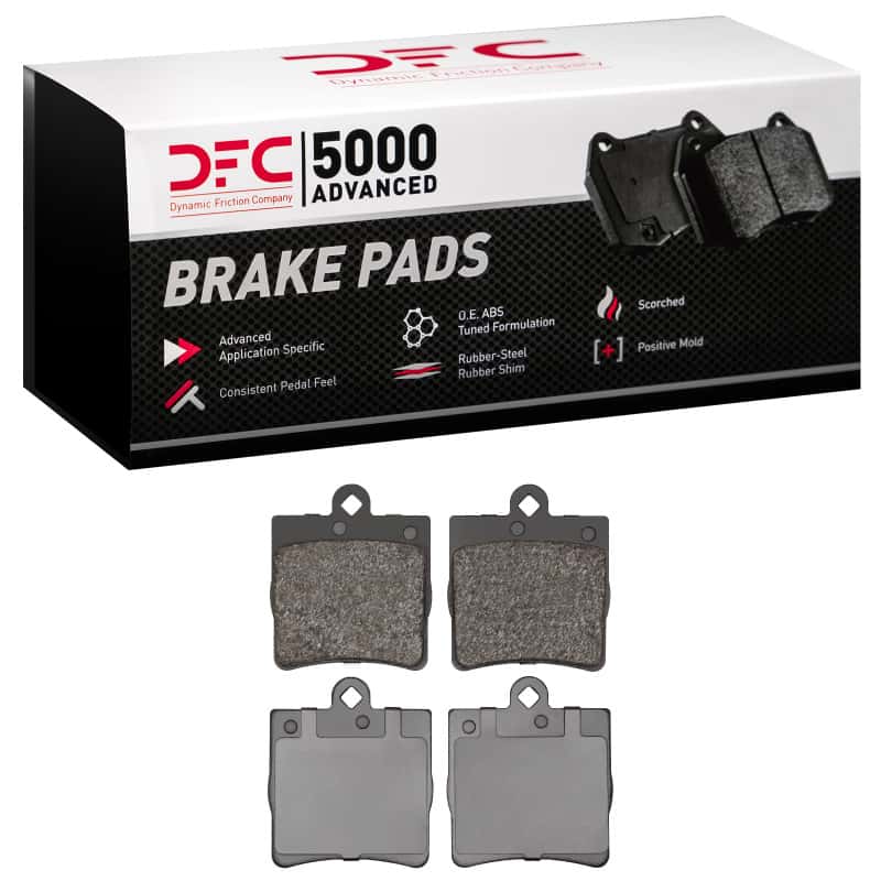 DFC — DFC 96-15 Chrysler Crossfire Rear 5000 Advanced Low Metallic Brake Pads
DFC Brake Pad Set - view 1