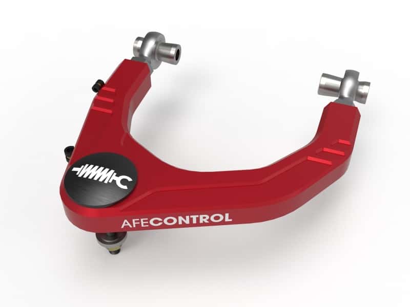 aFe — aFe Control 05-23 Toyota Tacoma Upper Control Arms - Red Anodized Billet Aluminum
Upper Control Arms - view 4