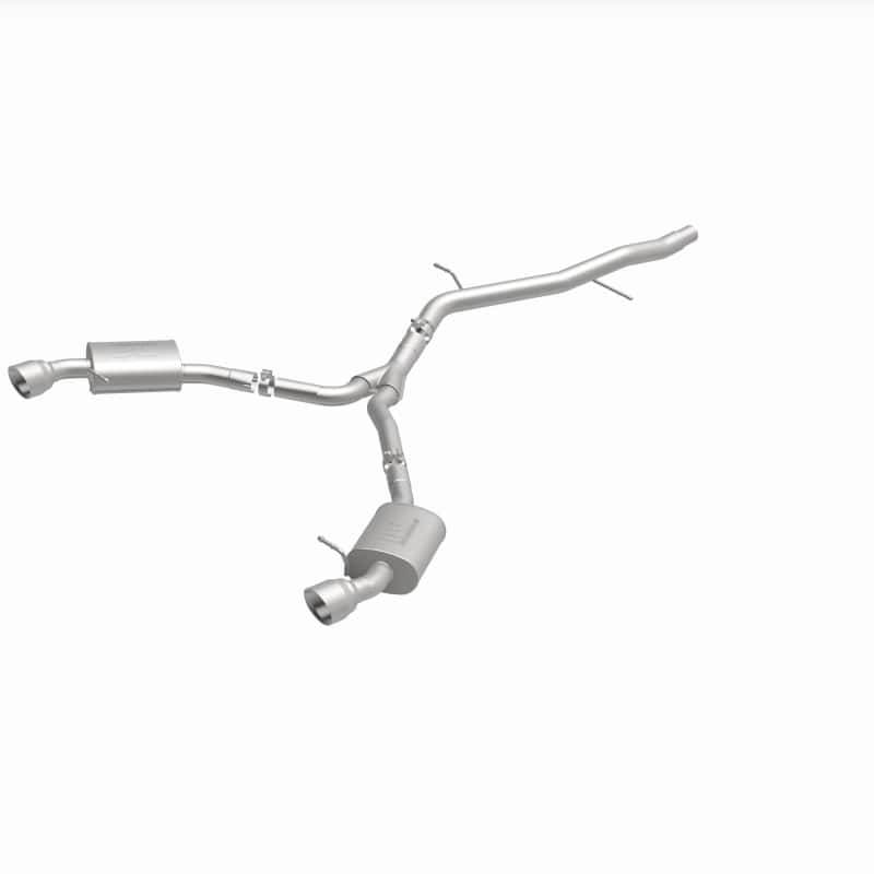 Magnaflow — MagnaFlow 18-19 Audi A5 Dual Exit Polished Stainless CatBack Exhaust - 3in Main Piping Diameter
Cat-Back - view 5
