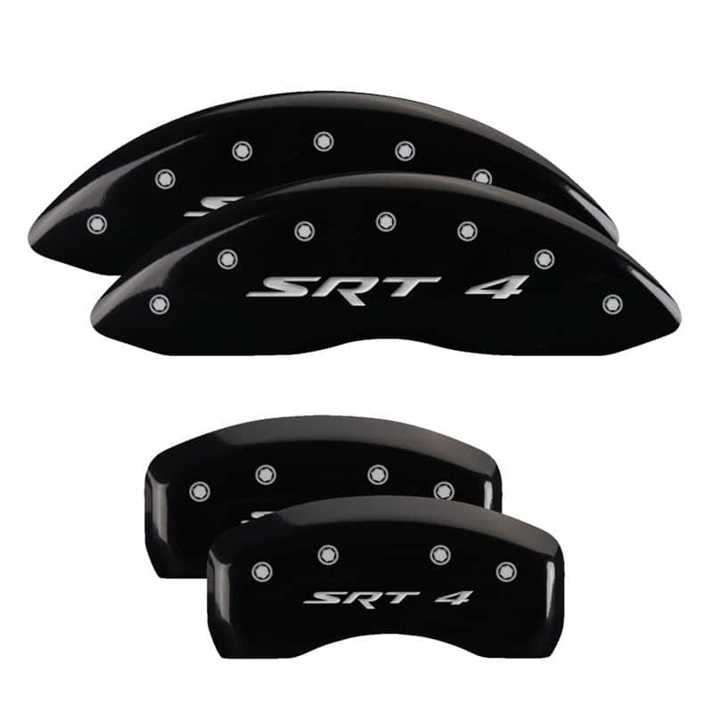 MGP — MGP 4 Caliper Covers Engraved Front & Rear SRT4 Black finish silver ch
Caliper Covers - view 1