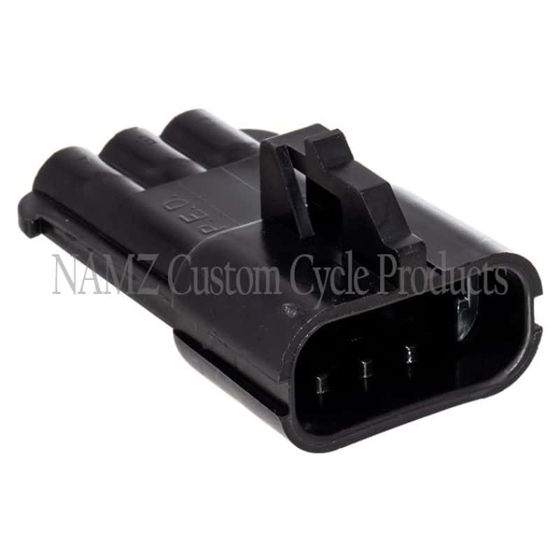 NAMZ — NAMZ Delphi-Packard Weatherpack 3-Position Male Wire Connector w/Seals - view 1