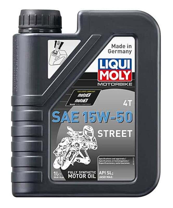 LIQUI MOLY — LIQUI MOLY 1L Motorbike 4T SAE 15W50 Street
lqm20058 - view 1