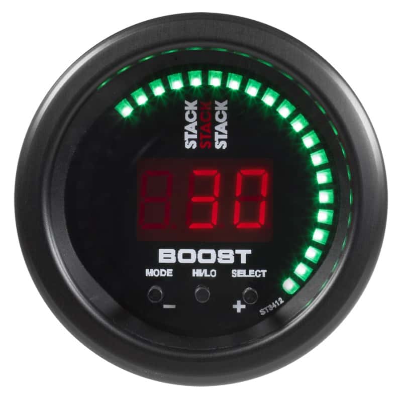 AutoMeter — Autometer Stack 52mm -1 to +2 Bar (-30INHG to +30 PSI) Boost Controller - Black
Boost Cntrl Blk 3Bar - view 3