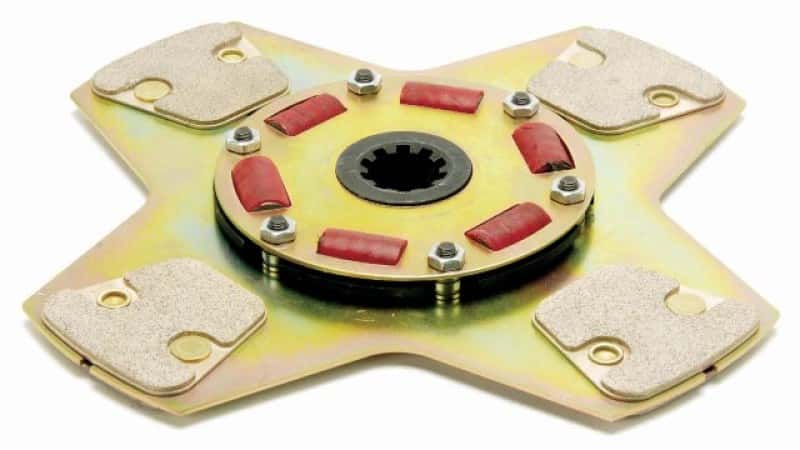 McLeod Racing — McLeod Disc Racing Only Sprung Hub Flat 4 Paddle 10.5in X 1-1/8 X 10 Spline
Disc - view 1