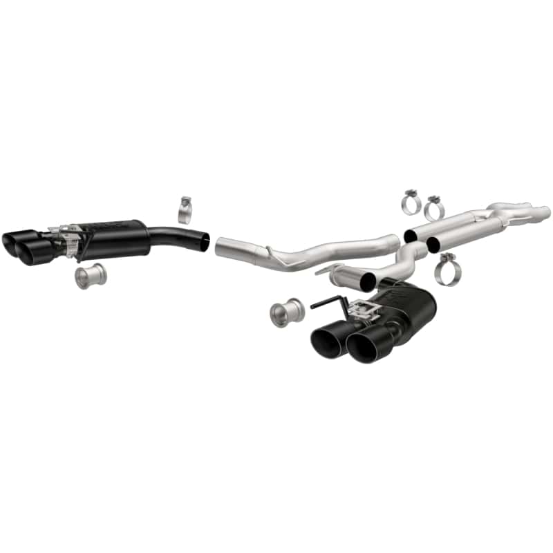 Magnaflow — MagnaFlow SYS Cat-Back 2018 Ford Mustang GT 5.0L Competition Dual Exit Black 4in Tips
Cat-Back - view 1