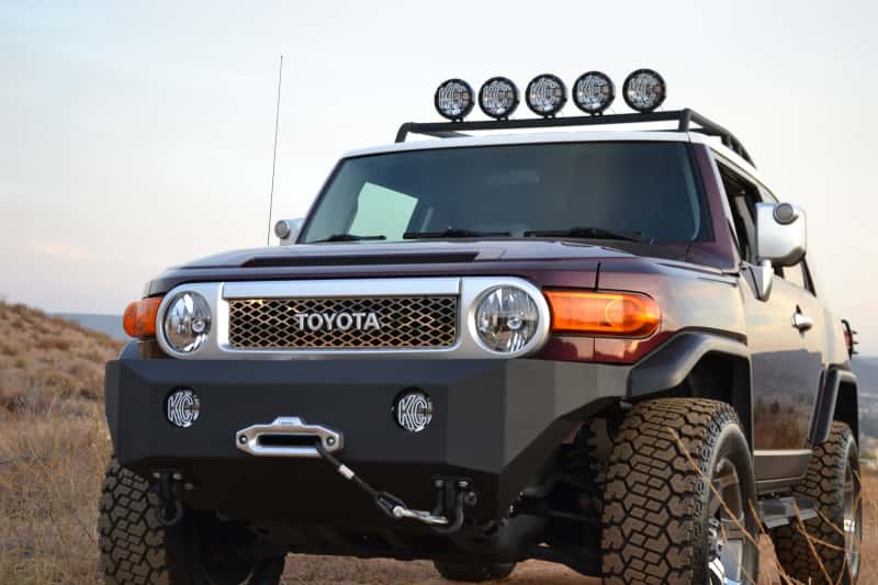 Body Armor 4x4 — Body Armor 4x4 07-14 Toyota FJ Cruiser Pro Series Front Winch Bumper - view 4