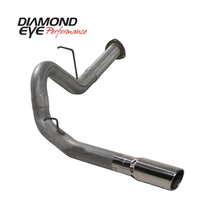 Diamond Eye Performance — Diamond Eye KIT 4in DPF-BACK Single SS 07.5-10 CHEVY 6 6L 2500/3500 PCKGD BX46X14X14OD EL-PL
KIT; 4in.; DPF-BACK; - view 1