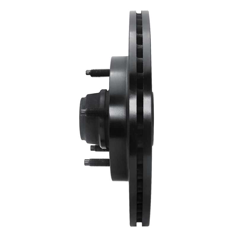 R1 Concepts — R1 97-99 Ford F-150 RWD Front Left Drilled & Slotted Black Brake Rotor
R1 Brake Rotor Drill - view 3