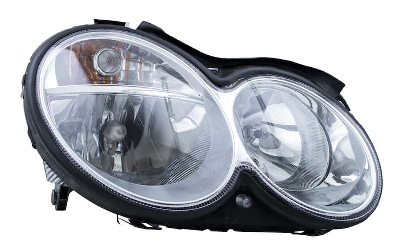 Hella — Hella 2003-2006 Mercedes-Benz C55 CLK55 AMG Halogen Headlight Assembly - view 1