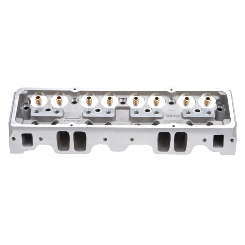 Edelbrock — Edelbrock Cylinder Head SBC NHRA Legal 64cc Angled Plug Bare Single
CYL HEADS-RACE - view 2