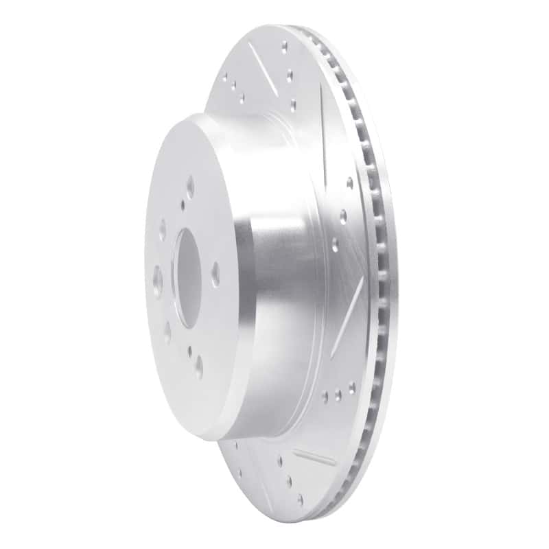 R1 Concepts — R1 06-20 Lexus IS250 Rear Right Drilled & Slotted Silver Brake Rotor
R1 Brake Rotor Drill - view 2