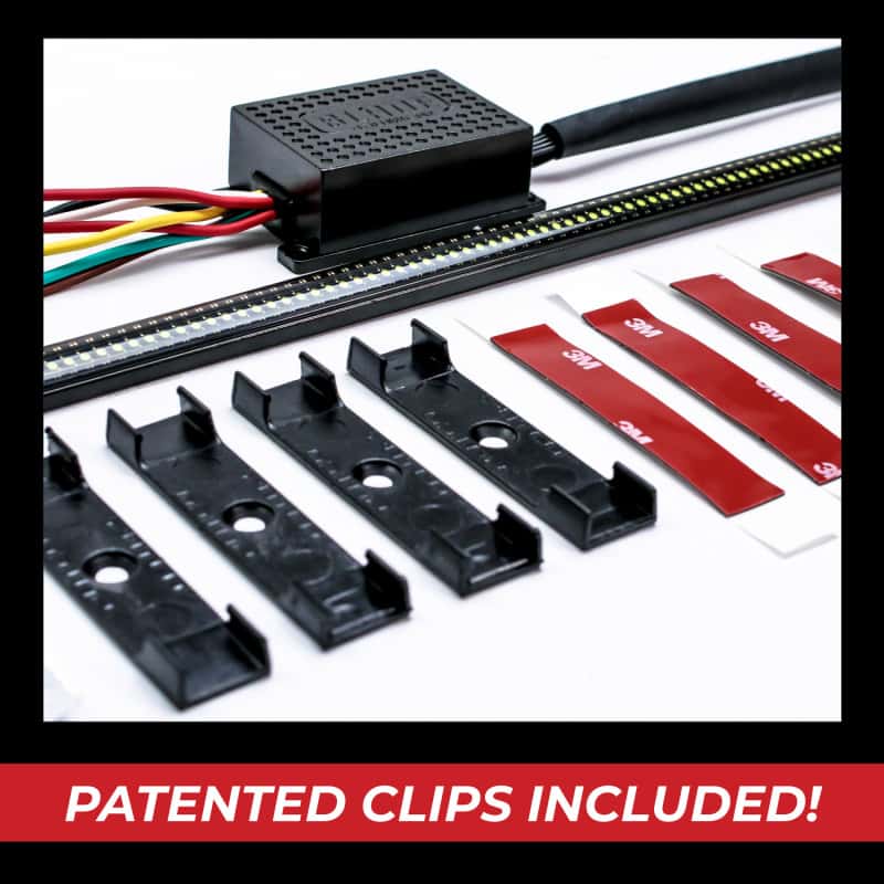 Putco — Putco 15-22 Chevy Colorado//20-22 Jeep Gladiator 48in Light Blade Direct Fit Kit Red/Amber/White
Tailgate Light Bar - view 7