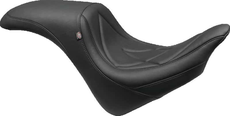 Mustang Motorcycle — Mustang 10-21 Honda VT1300CX Fury Tripper Fastback 1PC Seat w/Diamond Stitch - Black - view 2