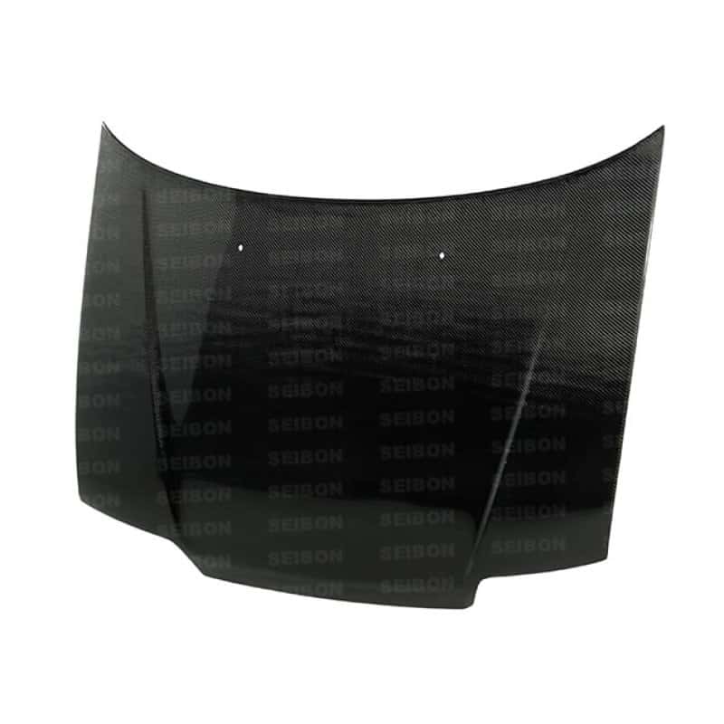 Seibon — Seibon 88-91 Honda Civic HB/CRX (EC3 or ED8/9) OEM-Style Carbon Fiber Hood - view 1