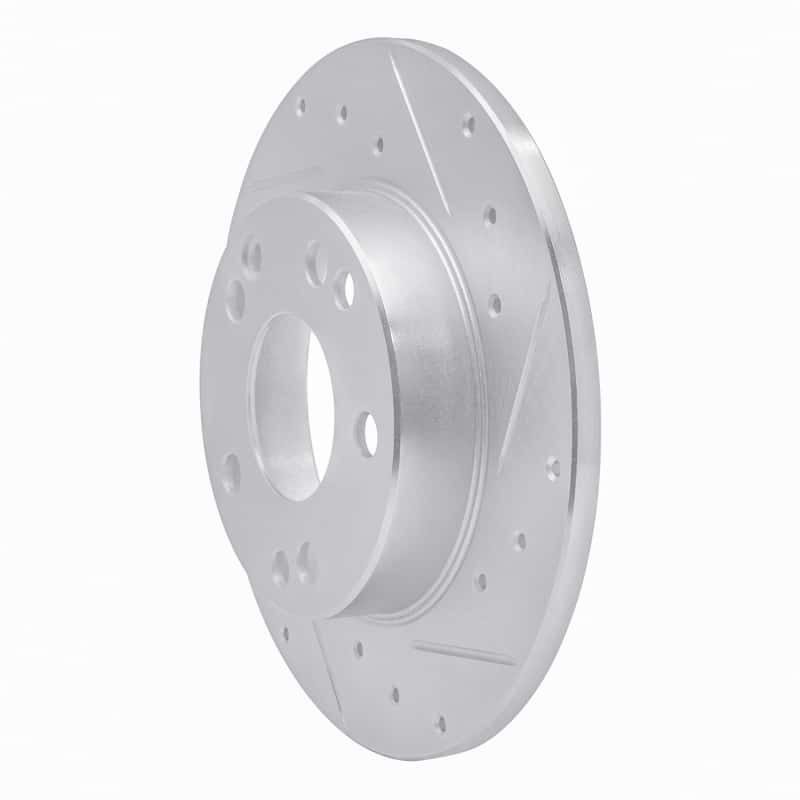R1 Concepts — R1 83-89 Mercedes-Benz 190D Front Right Drilled & Slotted Silver Brake Rotor
R1 Brake Rotor Drill - view 2