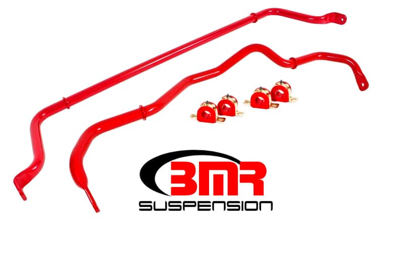 BMR Suspension — BMR 16-17 6th Gen Camaro Front & Rear Sway Bar Kit w/ Bushings - Red
Sway Bar Kit - view 1