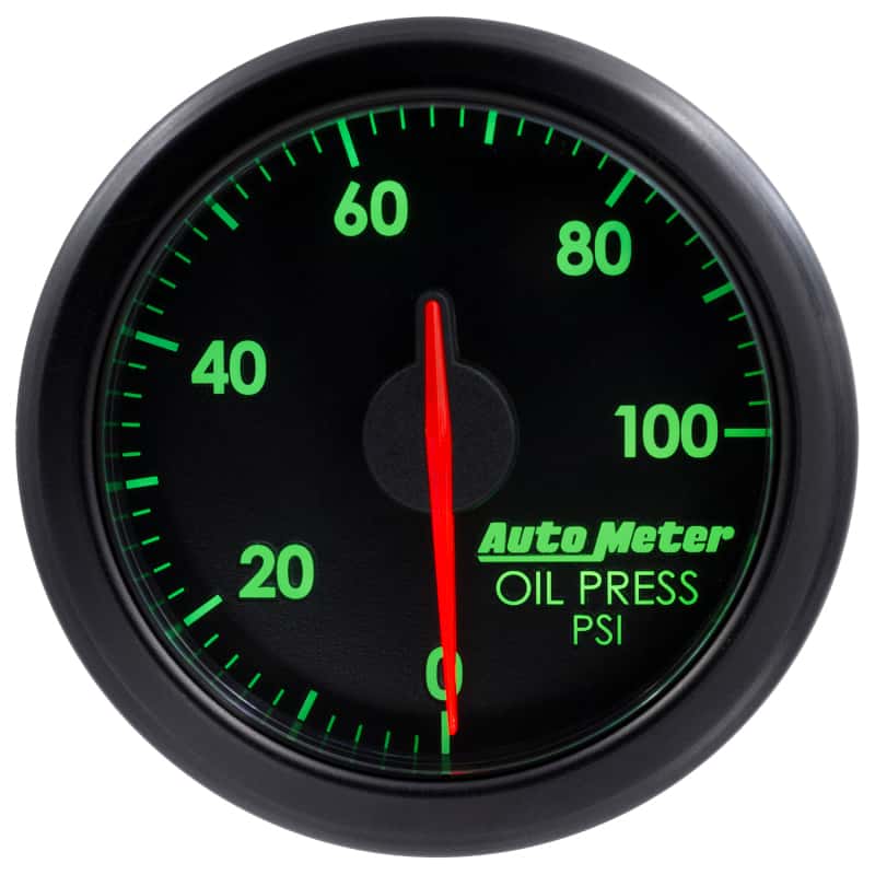AutoMeter — Autometer Airdrive 2-1/6in Oil Pressure Gauge 0-100 PSI - Black
GA 2" OILP AIRDRV BK - view 10