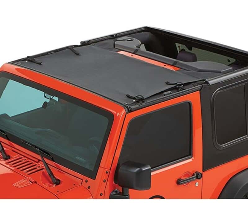Bestop — Bestop 07-18 Jeep Wrangler JK Sun Targa Bikini (Black Diamond)
Sun Targa Bikini - view 1