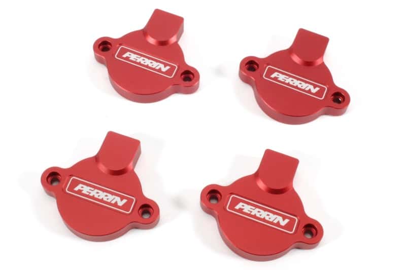 Perrin Performance — PERRIN 15-25 Subaru WRX / 04-18 Forester / 20-25 OBXT & LGXT Cam Solenoid Cover - Red - view 1
