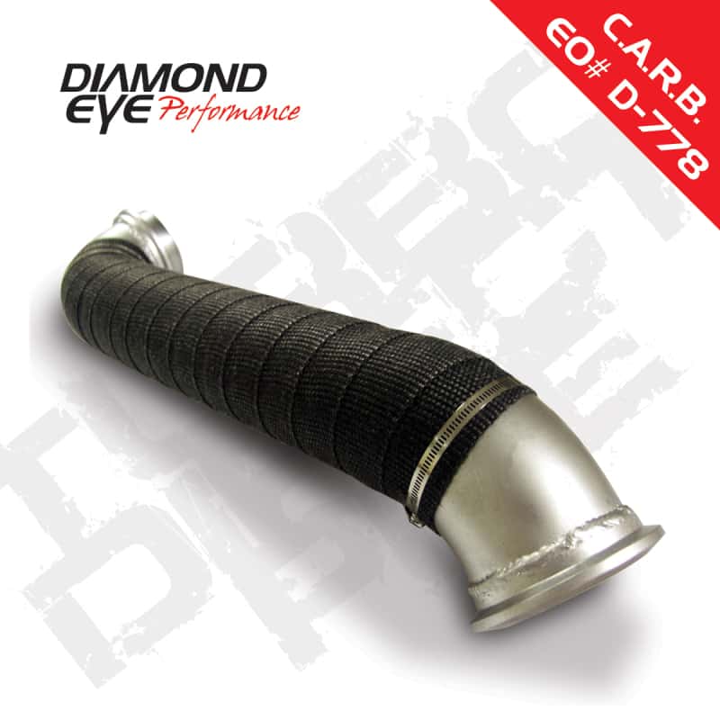 Diamond Eye Performance — Diamond Eye TURBO-DIRECT 3in AL CHEVY/GMC LLY LBZ LLM DURAMAX 04-10
TDP; 3in.; AL: CHV - view 3