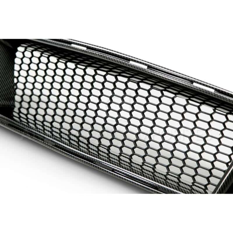 Anderson Composites — Anderson Composites 15-16 Ford Mustang Type-GT Front Upper Grille - view 4