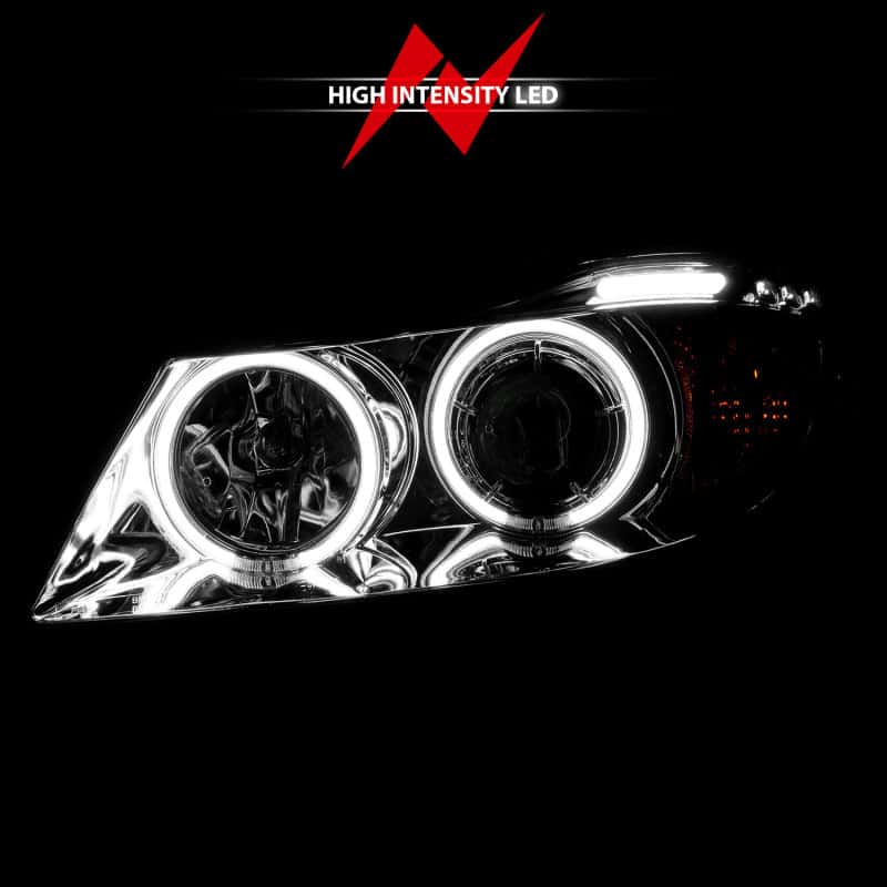 ANZO — ANZO 2006-2008 BMW 3 Series E90-E91 Projector Headlights w/ Halo w/ LED Bar Chrome (CCFL)
Head Light Set
HdLtSet - view 18